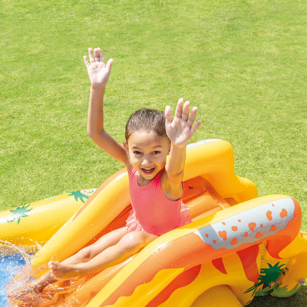 Dinosaur Inflatable Play Center with Slide