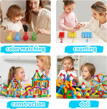 ForKids - Magnect Blocks Stick Toy 50 piecs