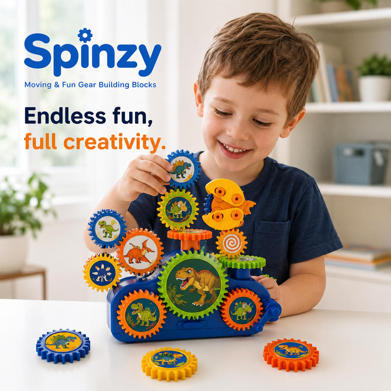 Spinzy™ Gear Builder