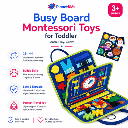 Busy Board Montessori Toys
