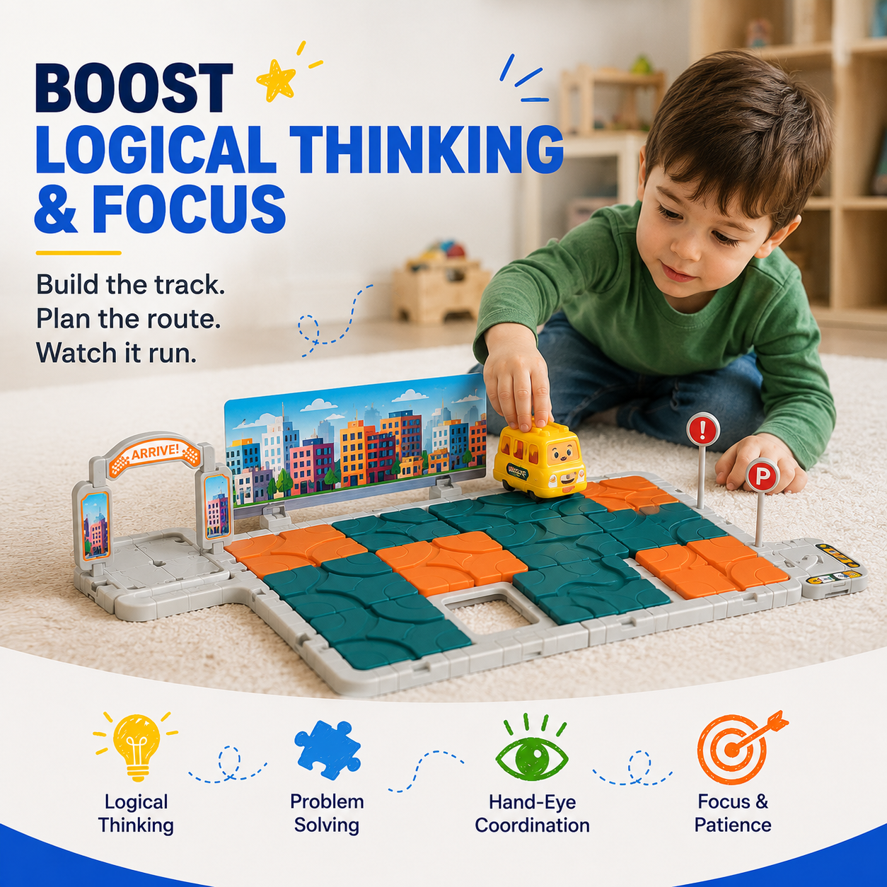 Magic Bus™ - Educational Puzzle Game