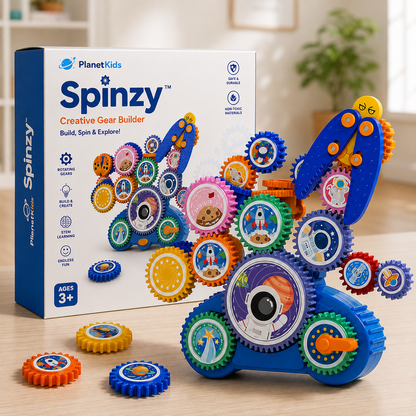Spinzy™ Gear Builder