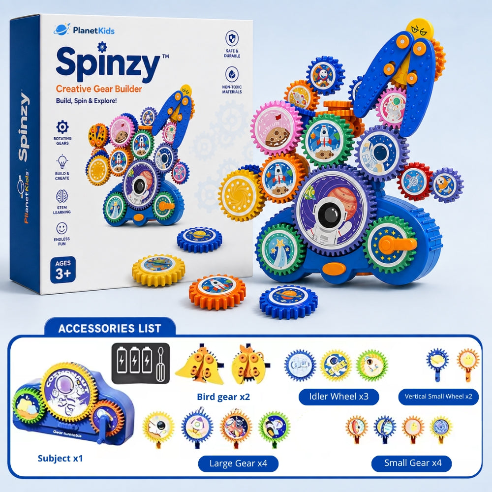 Spinzy™ Gear Builder