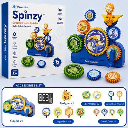 Spinzy™ Gear Builder